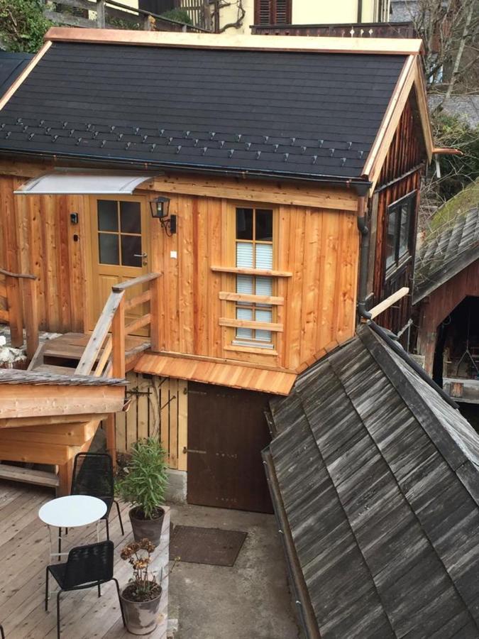 Bootshaus Am Hallstaetter See Hallstatt Exterior foto
